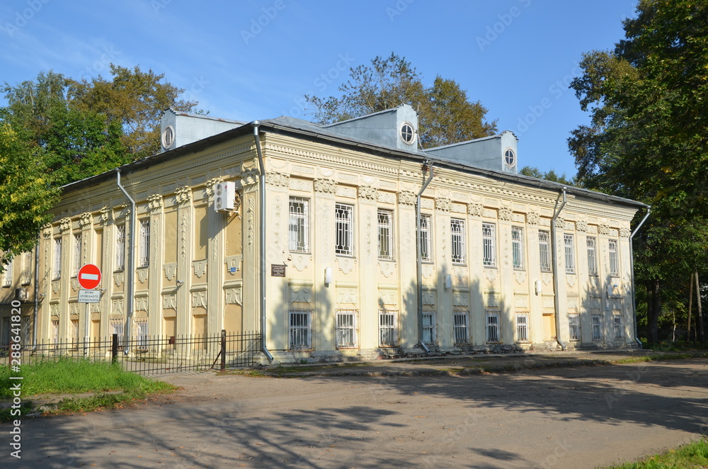 Vologda, Russia. House of Provincial Government (House of Admiral Barsh). Built in XVIII century