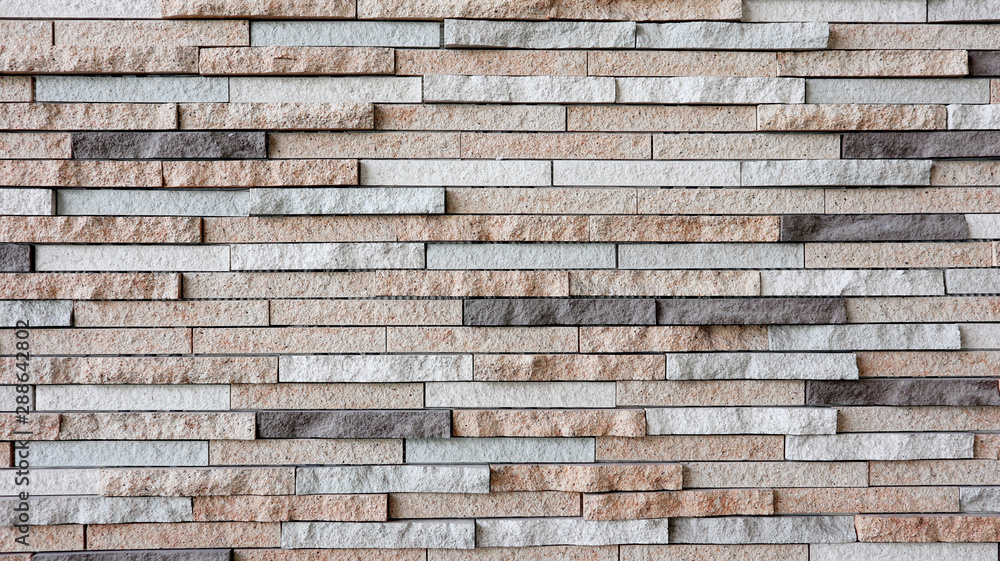 Naklejka premium Close up Texture of Brick Wall with Copyspace