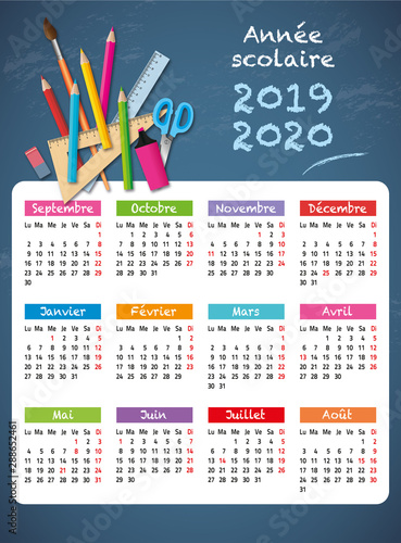 2019-2020-Calendrier année scolaire-3