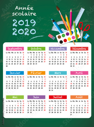 2019-2020-Calendrier année scolaire-4