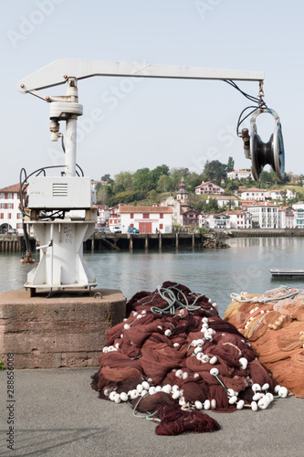 Puerto de Biarrtz, Francia, agradable pueblo