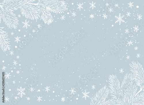 Christmas Poster - Illustration. Vector illustration of Christmas Background