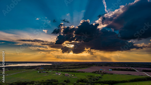 Nebraska rural countryside landscape 