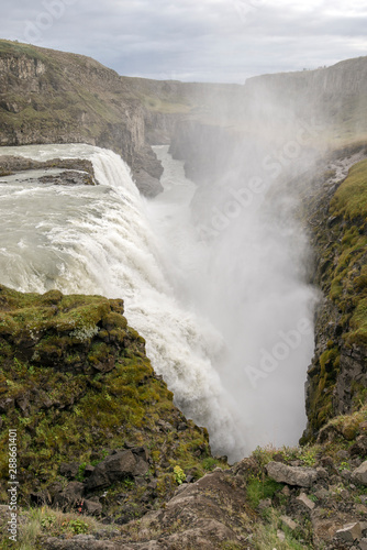 Waterfall Gullfoss - Iceland