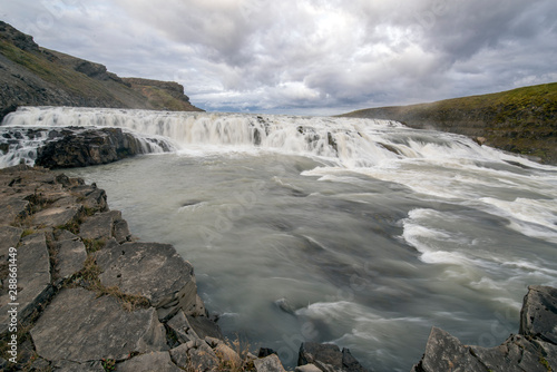 Waterfall Gullfoss - Iceland