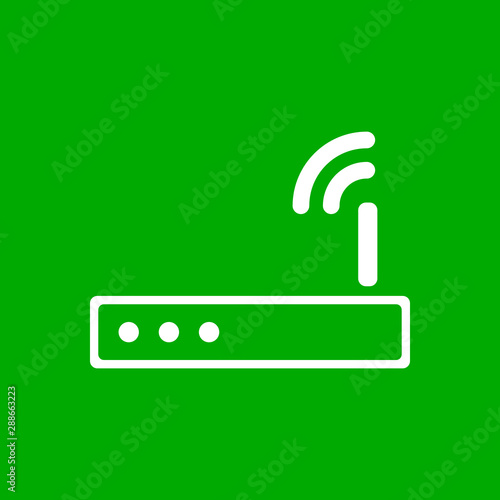 Router und Hintergrund