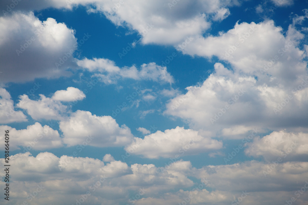 Naklejka premium Sky with clouds