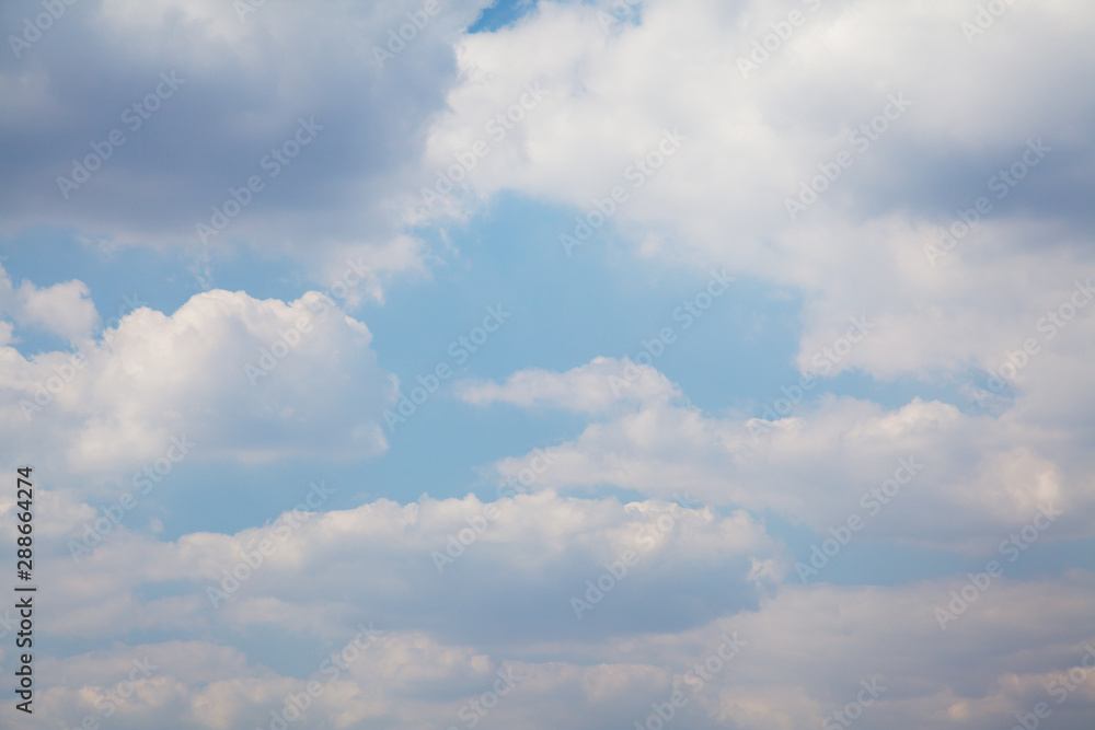 Sky with clouds