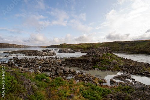 Egissidufoss Waterfall Ægissíðufoss - Iceland