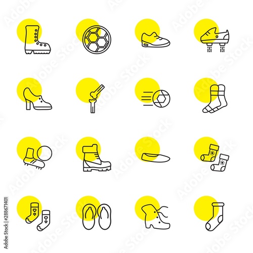 foot icons