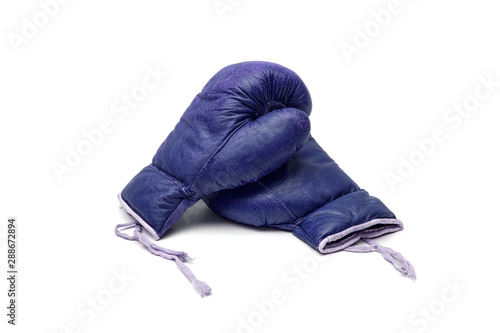 boxing in white background