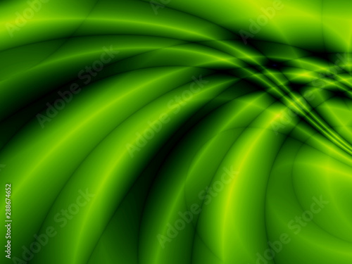 green floral art abstract pattern wave background