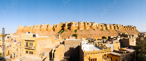 Jaisalmer, India. Beautiful view of Jaisalmer cityscape.