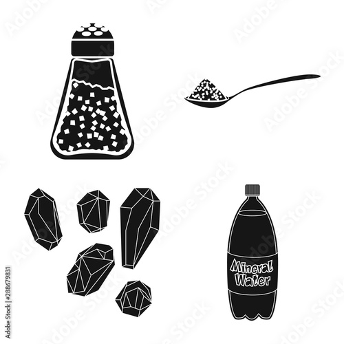 Vector illustration of natural and baking icon. Collection of natural and food stock vector illustration.