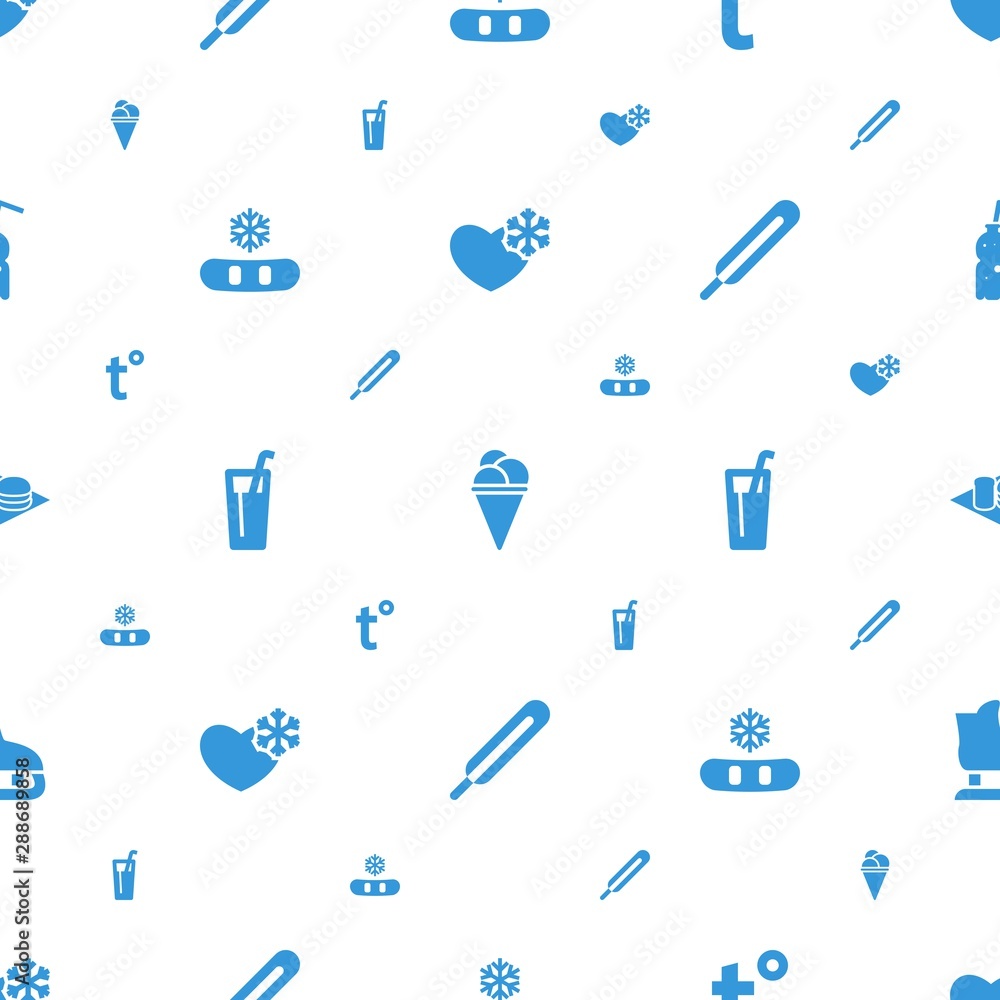cold icons pattern seamless white background cold icons pattern seamless white background
