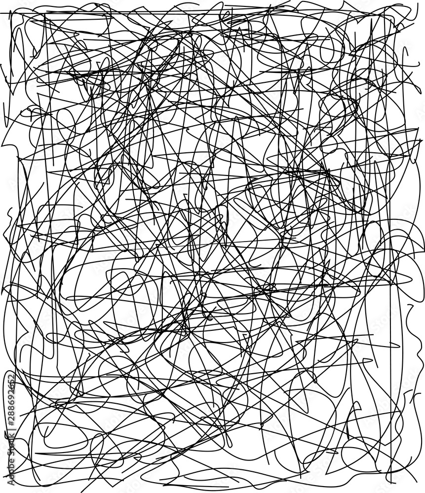 Random Abstract Chaotic Lines Pattern Random Abstract Chaotic Lines Pattern