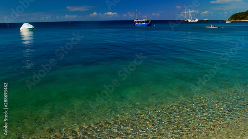 Fitzroy Island near Cairns Australia, beach, boat. Attraction, view.