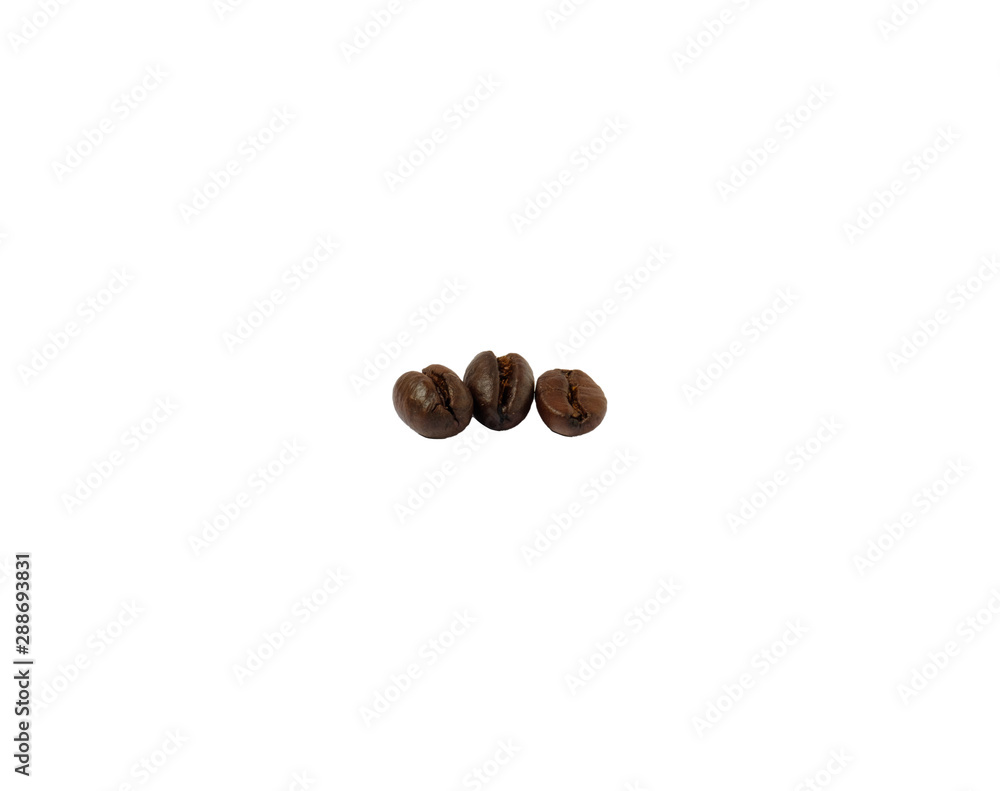 Bean coffee in isolated with clipping path Bean coffee in isolated with clipping path