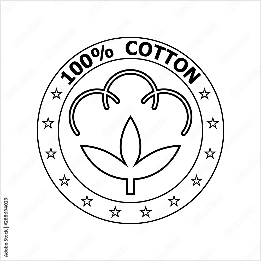 One Hundred Percent Cotton Icon, 100% Cotton Icon, Cotton Flower Icon, Cotton Ball, Cotton Fiber One Hundred Percent Cotton Icon, 100% Cotton Icon, Cotton Flower Icon, Cotton Ball, Cotton Fiber