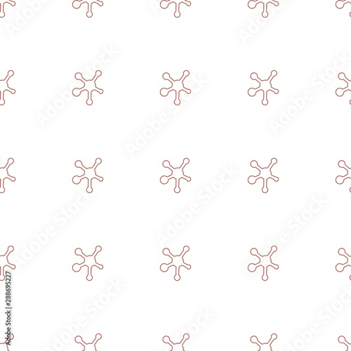 virus icon pattern seamless white background