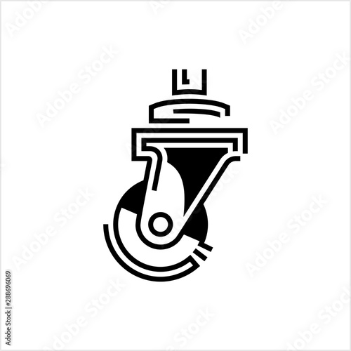 Caster Wheel Icon