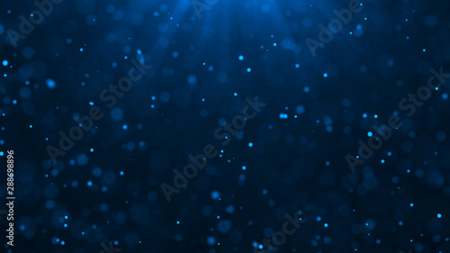 Dust particles. Abstract background of particles. 3d rendering. Dots background. Futuristic digital dots background