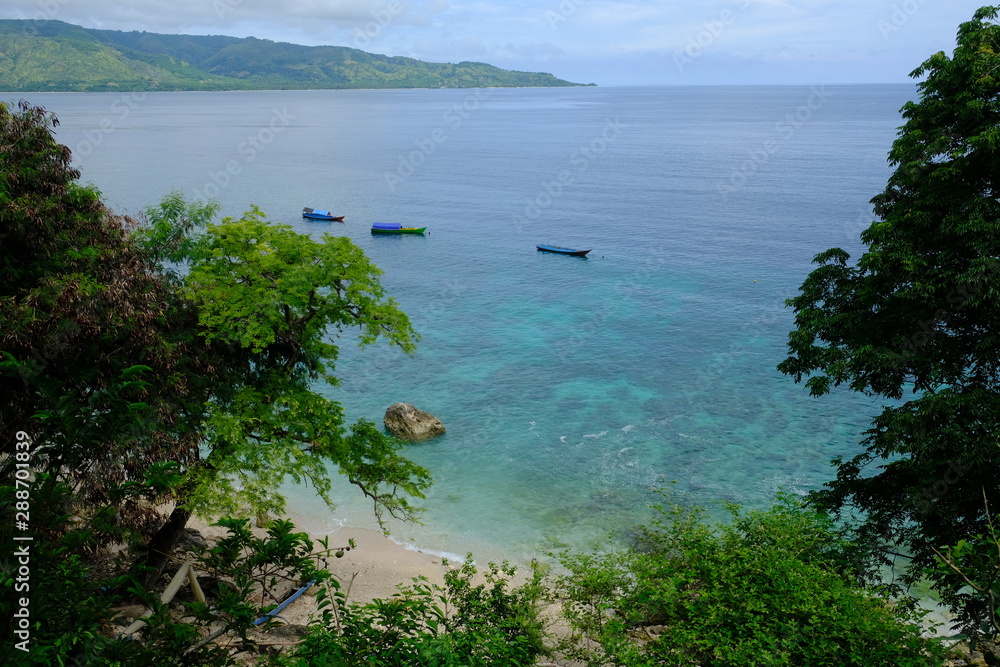 Indonesia Alor Islands Archipelago dive spot landscape wallpaper Indonesia Alor Islands Archipelago dive spot landscape wallpaper