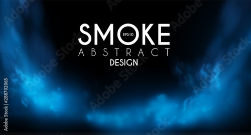 Fog, mist and smoke steam clouds. Transparent effect. Depth design.