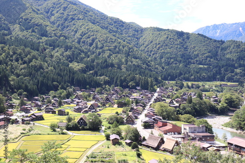 白川郷の合掌造り