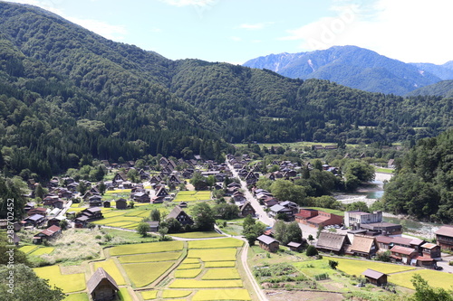 白川郷の合掌造り