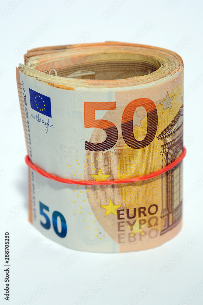 Euro money cash banknote, inflation and cost of the life Euro money cash banknote, inflation and cost of the life