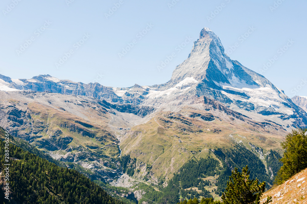 Zermatt, Matterhorn, Wallis, Alpen, Furggsattel, Furgggletscher, Gletscher, Furi, Sommer, Schweiz