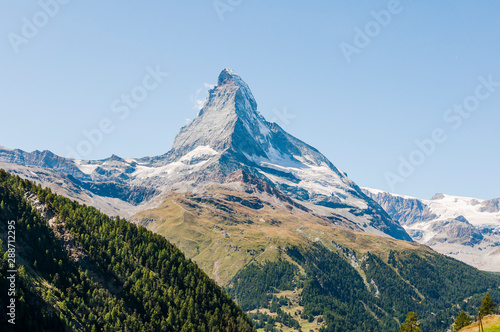 Zermatt, Matterhorn, Wallis, Alpen, Furggsattel, Zmuttgletscher, Gletscher, Furi, Zmutt, Sommer, Schweiz