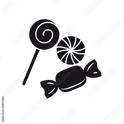 Halloween treats vector icon