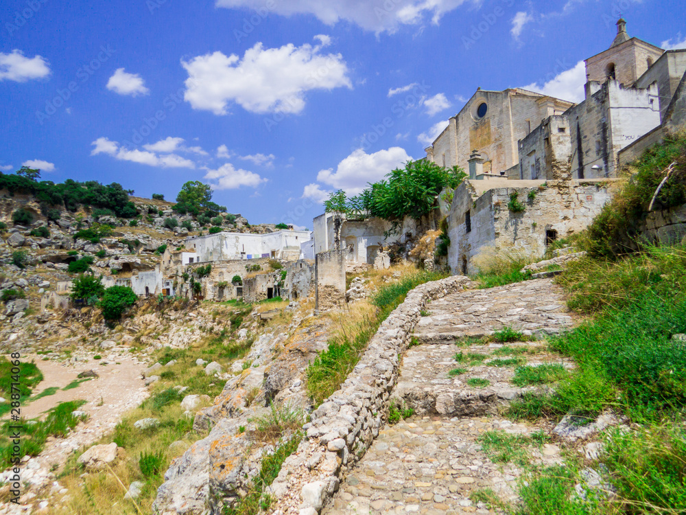Ancient ruins in Ginosa, Apulia, south Italy Ancient ruins in Ginosa, Apulia, south Italy