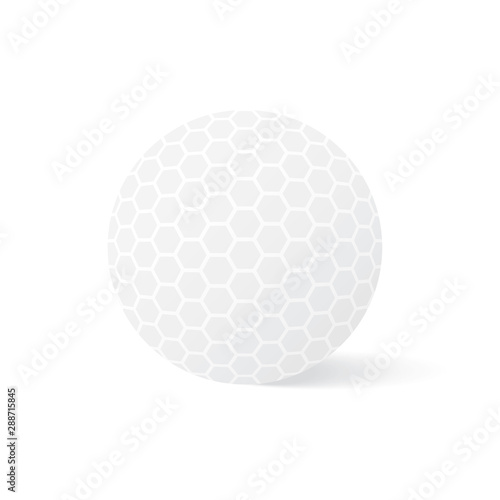 golf ball icon- vector illustration