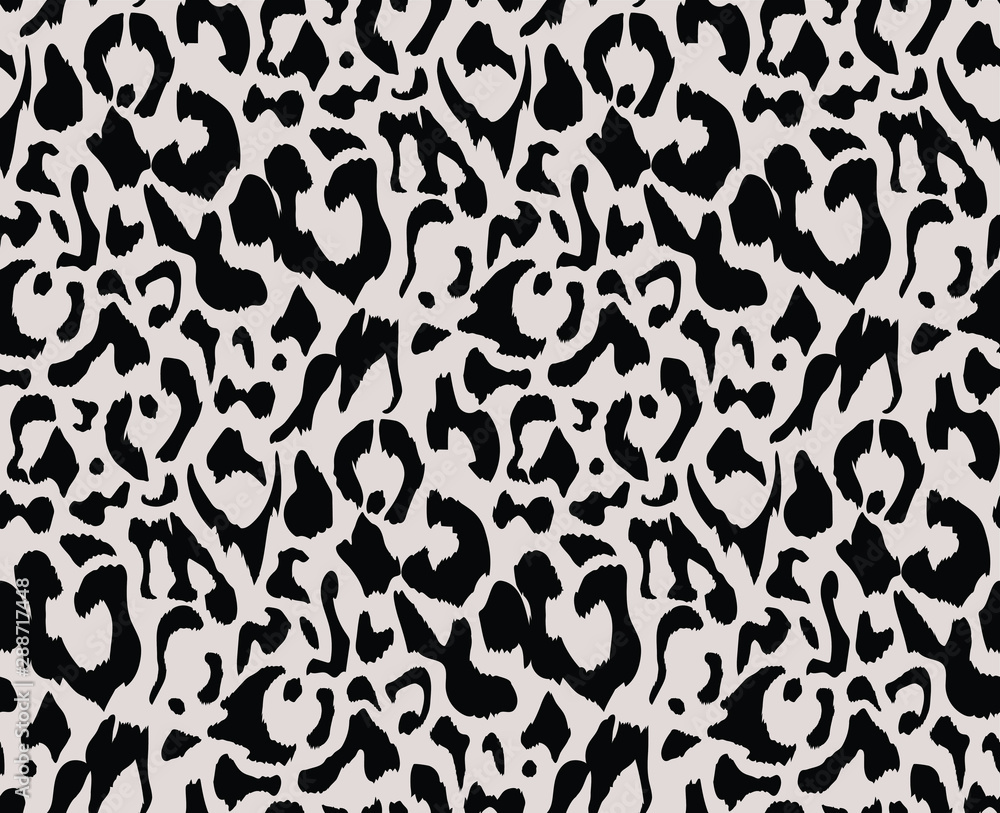 leopard pattern texture repeating seamless monochrome black white. Textile print. leopard pattern texture repeating seamless monochrome black white. Textile print.