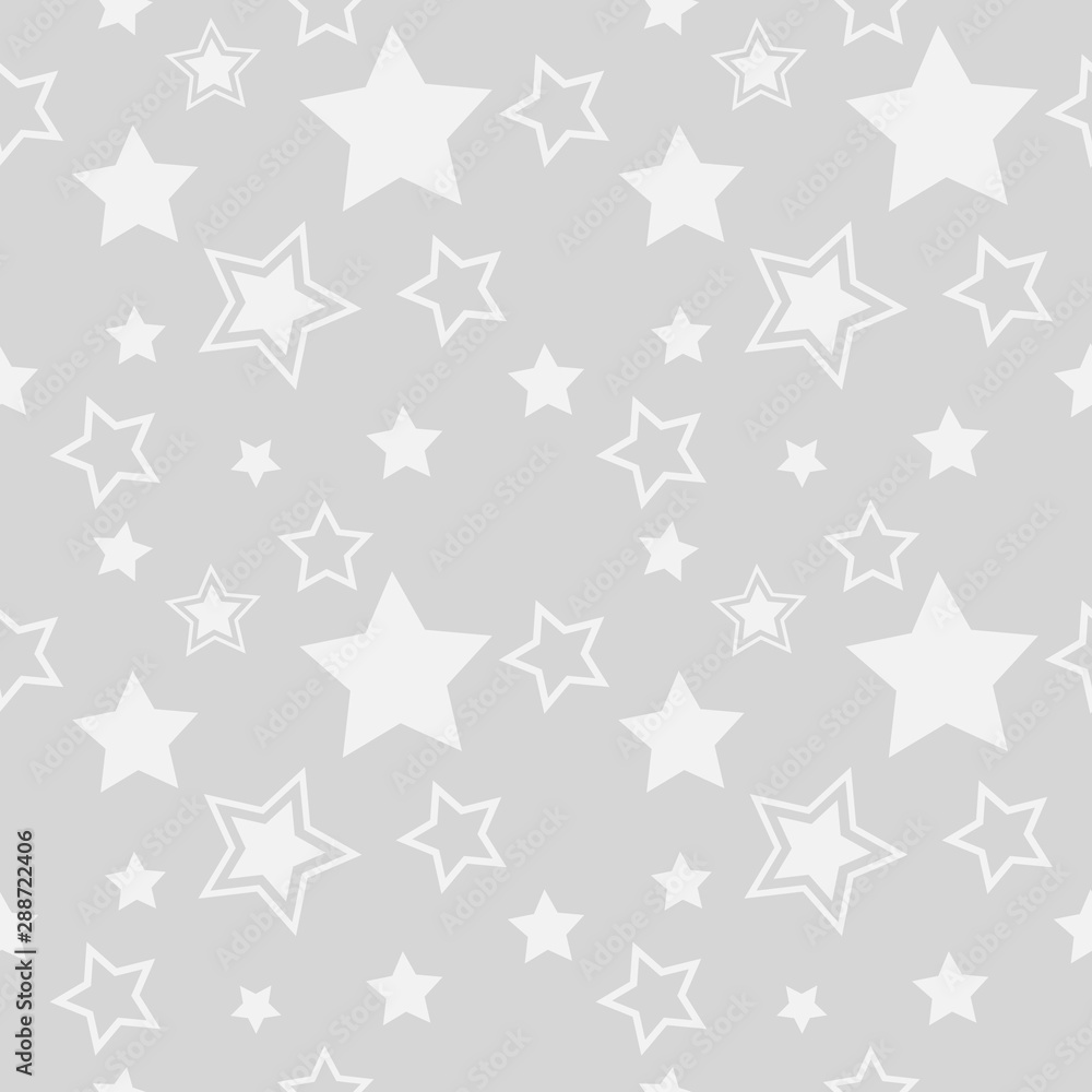 stars seamless geometric abstract pattern