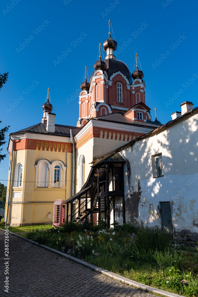 Holy Cross Exaltation Church in the Tikhvin Assumption (Blessed Virgin Assumption) Monastery, Tikhvin, Russia