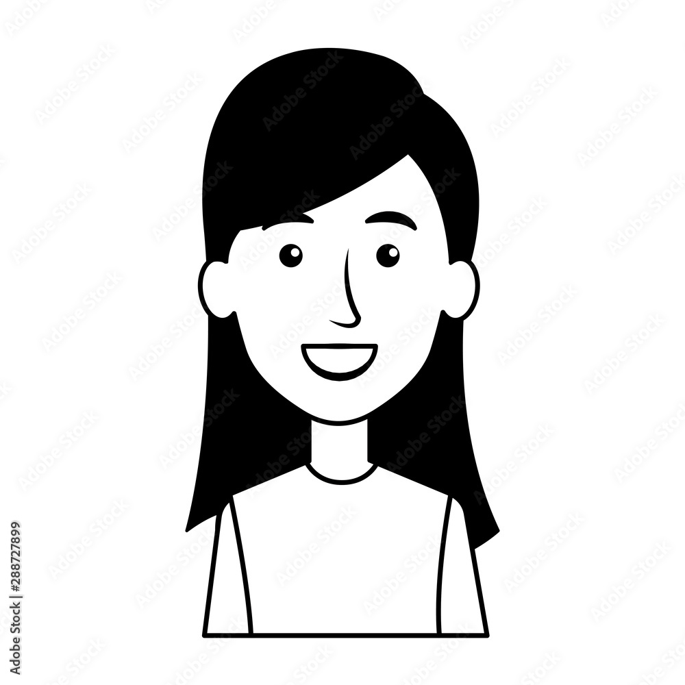 young woman with urban style character young woman with urban style character