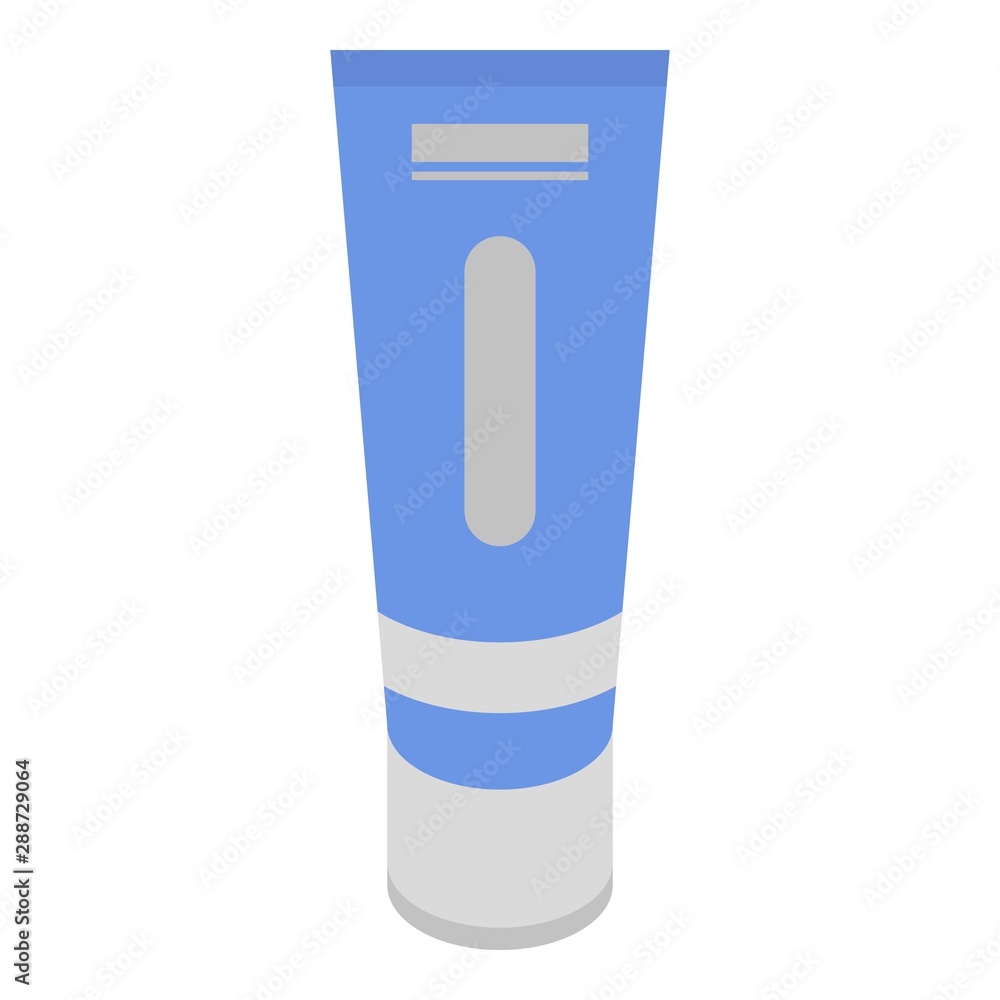 Conditioner tube icon. Isometric of conditioner tube vector icon for web design isolated on white background Conditioner tube icon. Isometric of conditioner tube vector icon for web design isolated on white background