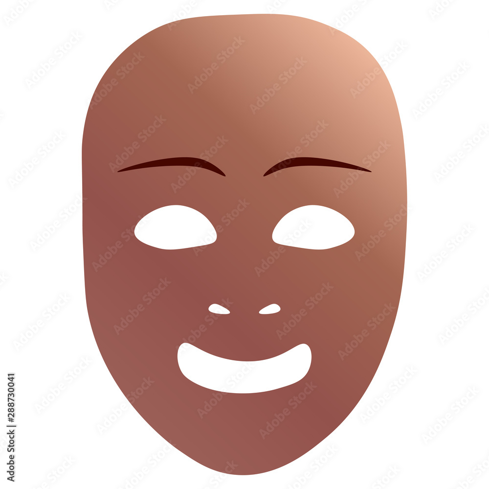 Joy theatrical mask Joy theatrical mask