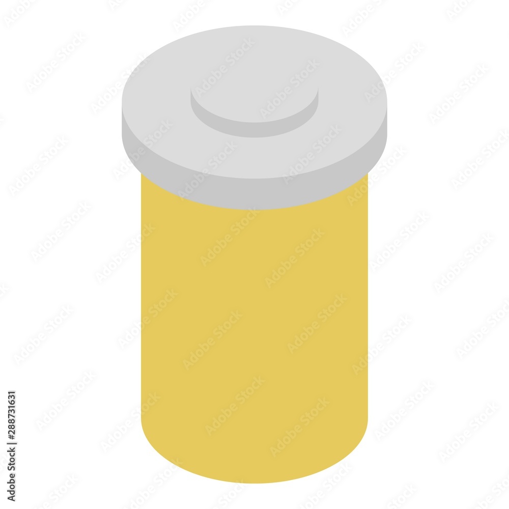 Plastic tea cup icon. Isometric of plastic tea cup vector icon for web design isolated on white background Plastic tea cup icon. Isometric of plastic tea cup vector icon for web design isolated on white background
