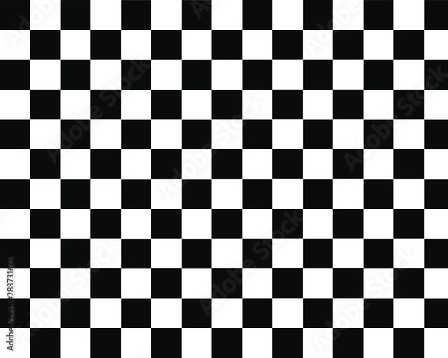 Black and white checkerboard background image