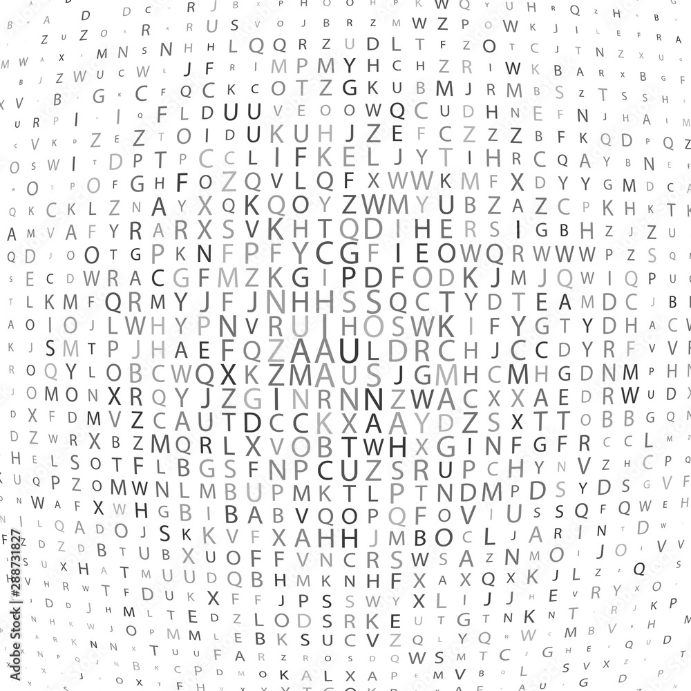 Letters on a white background - Vector illustration.School abstract background. Letters on a white background - Vector illustration.School abstract background.