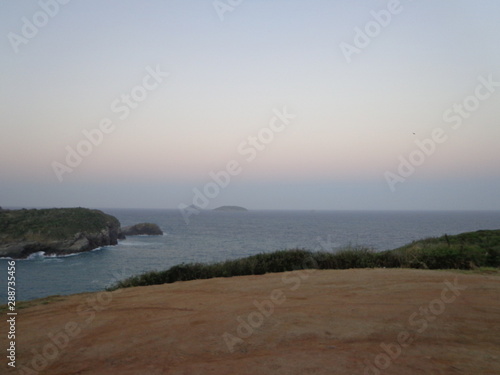montains and sea