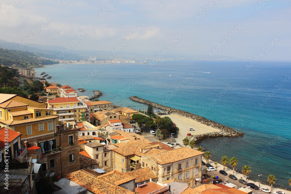 Pizzo, city of Calabria, bathed by the tyrrhenian sea