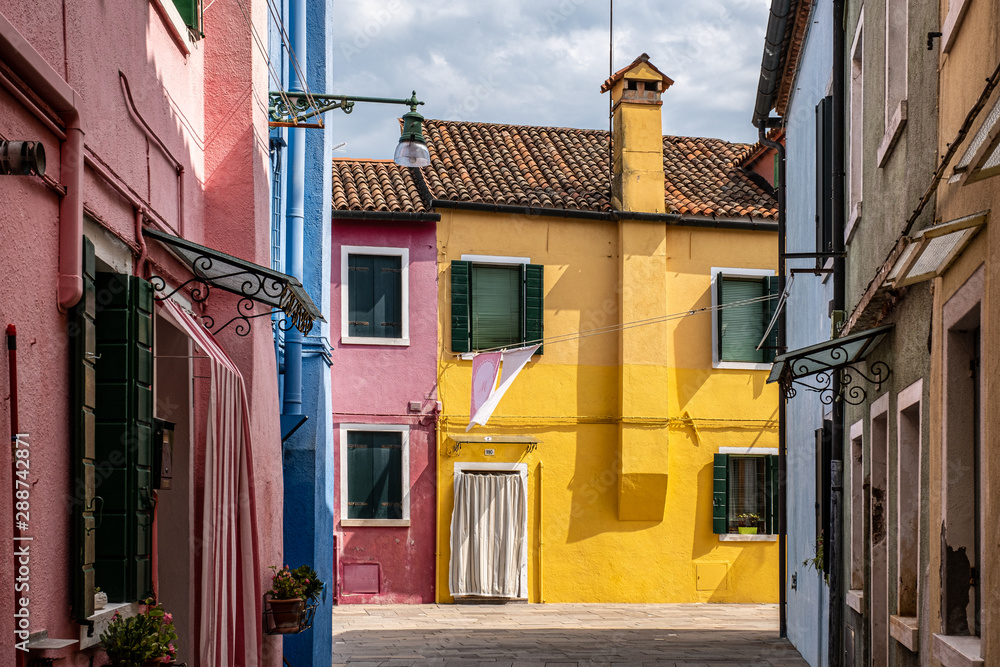Fototapeta premium Venezia, isola di Burano