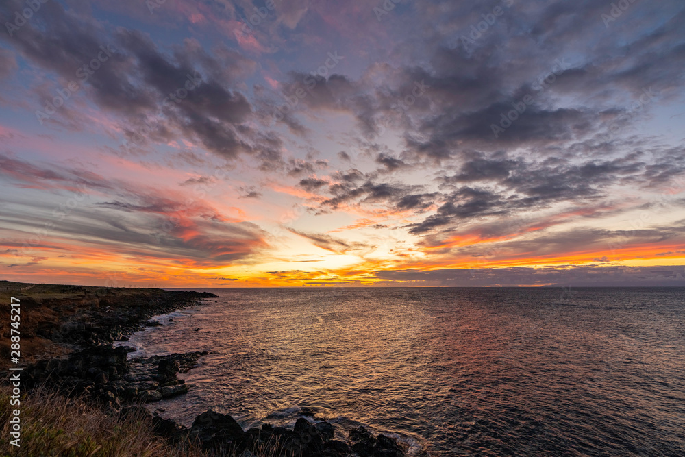 Obraz premium magical sunset colors