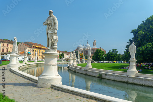 Prato della Valle. Padua. Italy